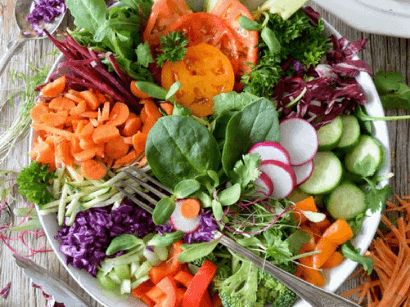 Different types of Vegetables