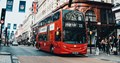 London bus in the city of London